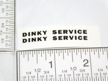 Dinky Service Toy Wrecker Tow Truck Replacement Sticker Set Main Image