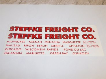 Smith Miller Steffke Freight Private Label Semi Truck Sticker Set Main Image