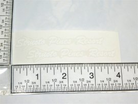 Structo Pines Resort Pickup Truck Replacement Stickers