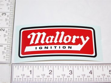4" Mallory Ignition Logo Sticker Main Image
