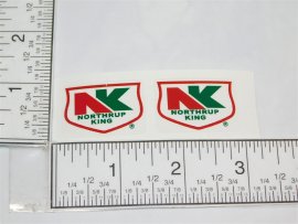 Nylint Northrup King Chevy Pickup Truck Replacement Sticker Set