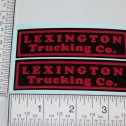 Steelcraft Lexington Trucking Co. Wrecker Truck Replacement Sticker Set Main Image