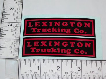 Steelcraft Lexington Trucking Co. Wrecker Truck Replacement Sticker Set Main Image