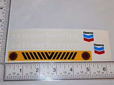 Mighty Tonka Chevron Wrecker Tow Truck Replacement Sticker Set Main Image