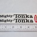 Mighty Tonka 1965 Crawler Crane Replacement Sticker Set Main Image Mighty Tonka 1965 Crawler Crane Replacement Sticker Set Main Image