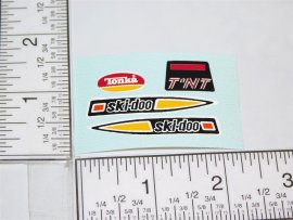 Tonka Ski-Doo Snowmobile Replacement Sticker Set
