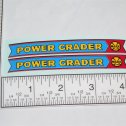 Pair Marx Lumar Power Grader Red/Blue Replacement Sticker Set Main Image Pair Marx Lumar Power Grader Red/Blue Replacement Sticker Set Main Image