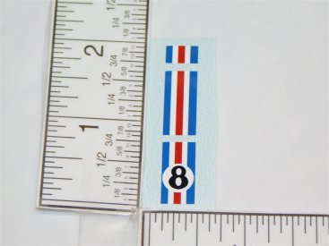 Corgi Simca Ralleye Racing Car Replacement Sticker Set Main Image