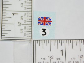 Corgi BRM Formula 1 Racing Car Replacement Sticker Set Corgi BRM Formula 1 Racing Car Replacement Sticker Set