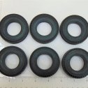 Smith Miller Custom Groove Replacement Tire Set of 6 Toy Part Main Image Smith Miller Custom Groove Replacement Tire Set of 6 Toy Part Main Image