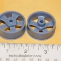 Custom 3D Printed Tonka/Buddy L 5 Spoke Wheel & Truck Tire Toy Parts Alternate View 4