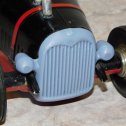 All American Hot Rod 3D Printed Plastic Replacement Grill/Radiator Part Alternate View 3