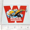 4" Winston Drag Racing Top Fuel Dragster Logo Sticker Main Image