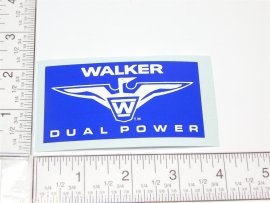3.5" Walker Dual Power Automotive Logo Sticker