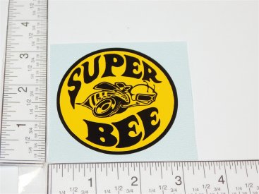 3" Diameter Dodge Super Bee Logo Sticker Main Image