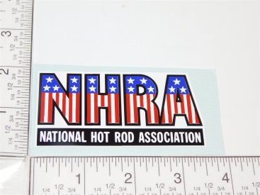 3.5" NHRA National Hot Rod Association Logo Sticker Main Image