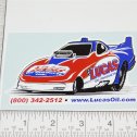 5" Lucas Oil Products Funny Car Dragster Logo Sticker Main Image