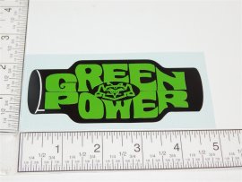 5" Green Power Mufflers Logo Sticker 5" Green Power Mufflers Logo Sticker