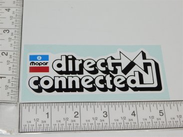 5" Mopar Direct Connected Logo Sticker Main Image