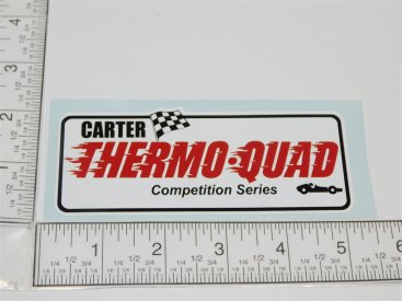 5" Carter Thermo Quad Logo Sticker Main Image