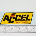 5" Accel Spark Plug Wires Logo Sticker Main Image