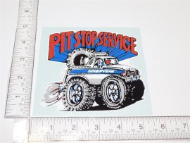5" Goodyear Tires Pit Stop Service Logo Sticker