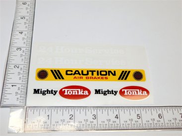 Mighty Tonka 1976/77 Wrecker Tow Truck Replacement Sticker Set Main Image