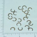20 Smith Miller Toy 1/4" Axle C-Clip Wheel Retainer Clips Main Image