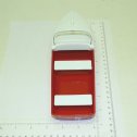 Tonka Red w/Deck Plastic Rowboat Accessory Replacement Toy Part Alternate View 1 Tonka Red w/Deck Plastic Rowboat Accessory Replacement Toy Part Alternate View 1