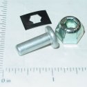 Tonka Semi Trailer 0.75" Hitch Pin & Nut Replacement Toy Parts Main Image Tonka Semi Trailer 0.75" Hitch Pin & Nut Replacement Toy Parts Main Image