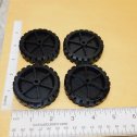 Set 4 Structo 3D Printed Plastic Replacement Wheel & Insert Toy Parts Alternate View 1