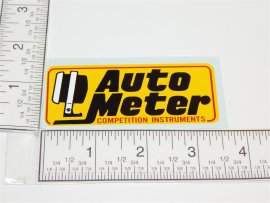 3.5" Auto Meter Competition Instruments Logo Sticker 3.5" Auto Meter Competition Instruments Logo Sticker