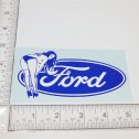 5" Blue Ford Oval Logo Pinup Girl Sticker Main Image 5" Blue Ford Oval Logo Pinup Girl Sticker Main Image