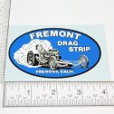 4" Fremont Drag Strip Oval Dragster Sticker Main Image 4" Fremont Drag Strip Oval Dragster Sticker Main Image