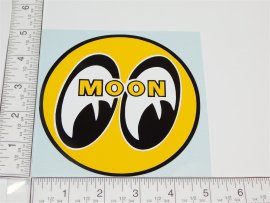 5" Diameter Moon Eyes Logo Sticker