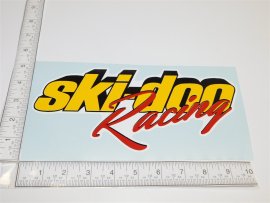 10" Ski Doo Racing Snowmobiles Logo Sticker