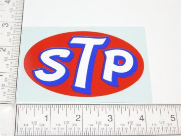 4" STP Oval Logo Sticker Main Image