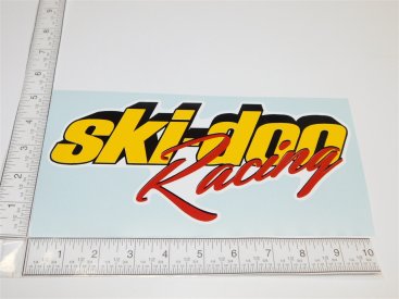 10" Ski Doo Racing Snowmobiles Logo Sticker Main Image