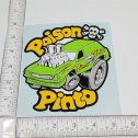 5" Poison Pinto Hotwheels Car Cartoon Logo Sticker Main Image 5" Poison Pinto Hotwheels Car Cartoon Logo Sticker Main Image