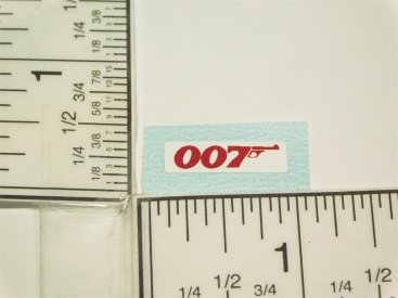 Corgi James Bond 007 Lotus Esprit Car Replacement Sticker Main Image