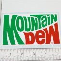 7" Custom Mountain Dew Script Logo Sticker CU-050 Main Image 7" Custom Mountain Dew Script Logo Sticker CU-050 Main Image
