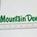 7" Custom Mountain Dew Script Logo Sticker CU-050 Alternate View 1 7" Custom Mountain Dew Script Logo Sticker CU-050 Alternate View 1
