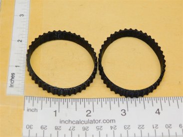 Tiny Tonka 3D Printed Bulldozer/Loader Tracks Replacement Toy Part Main Image