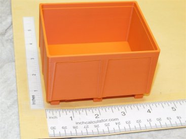 Mini Tonka 3D Printed Forklift Crate Accessory Replacement Toy Part Main Image